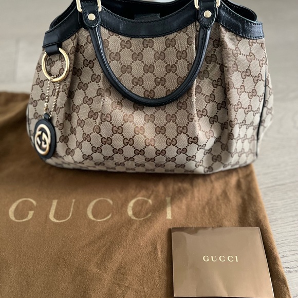 Gucci GG Canvas Sukey Tote w/ dust bag - Picture 6 of 6